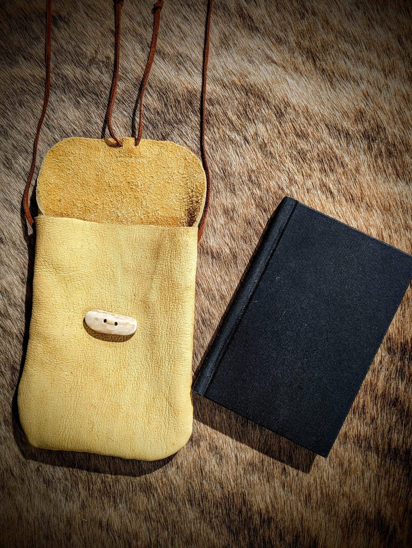 Elk Leather Bag | Foraging Bag | Field Note Satchel