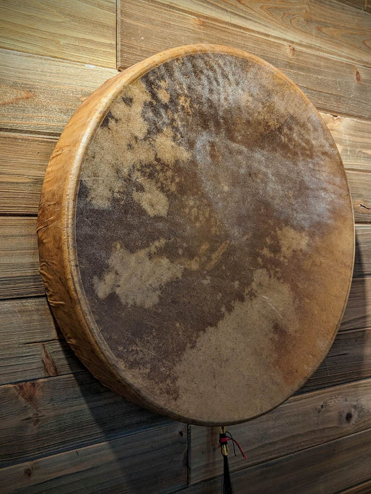 "Slow Horse" 18 Inch Horse Hide And Hair Drum