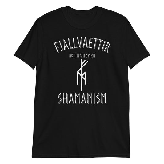 Fjallvaettir Bindrune Short-Sleeve Unisex T-Shirt Mountain Spirit Shamanism